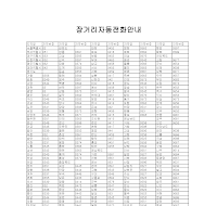 장거리자동안내 장거리자동안내